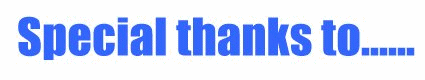 Special Thanks