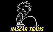 Pee on Nascar teams