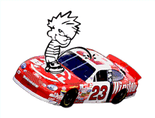 Pee on Jimmy Spencer