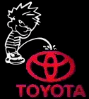 Pee on Toyota