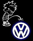 Pee on Volkswagon