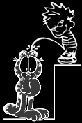 PEE ON GARFIElD
