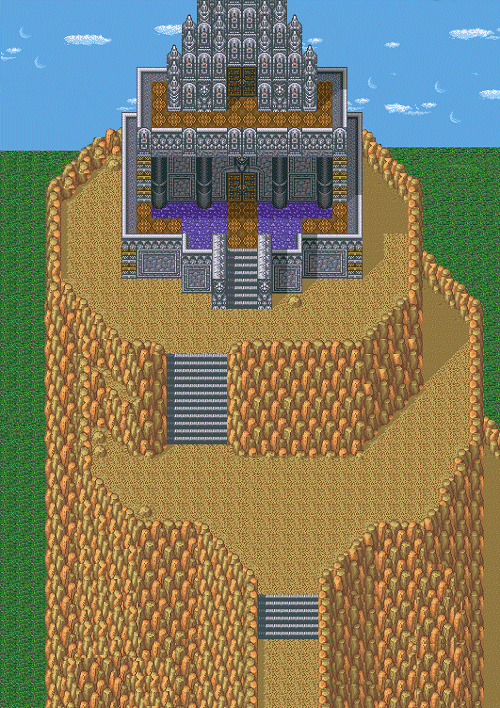 The temple at mandala