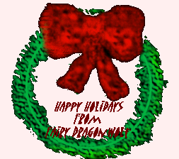 Merry Christmas from Fairy DragonWolf