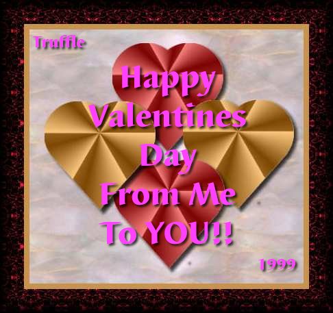 Happy Valentine's Day from D'Truffle Fairy