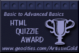 BABasics HTML Quizzie Award!