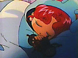 Again, bunny pijama's, incenses burner, nice quilt. This girl knows what is good in life