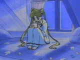 Usagi misses Mamoru and Chibiusa during Sailor Moon Stars season