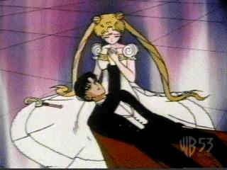 Princess cries for Tuxedo masked