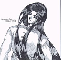 Marron in pencil