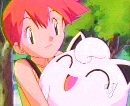 Awww, Misty and Jigglypuff.