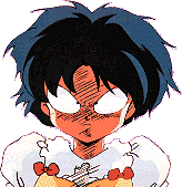 Akane concorda comigo e fica irritada com frescos