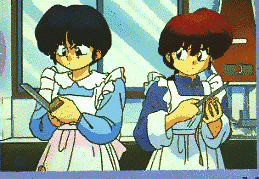 Akane no quer perder pra Ranma