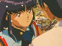 Aeka confronting Yousho
