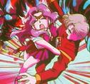 Sailor Neptune saving Haruka