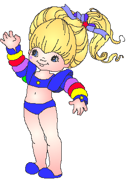 Rainbow Brite 
Paper Doll