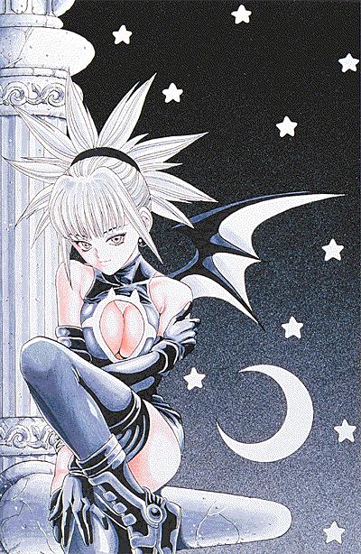 For some reason I like this picture, although her boobs were drawn really strange...