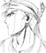 a black and white drawing of him *nice*