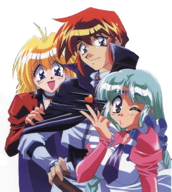 Kane, Canal and Milly from Lost Universe ^_^
