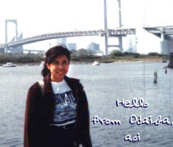FACES PLACES: Nanako in Daiba