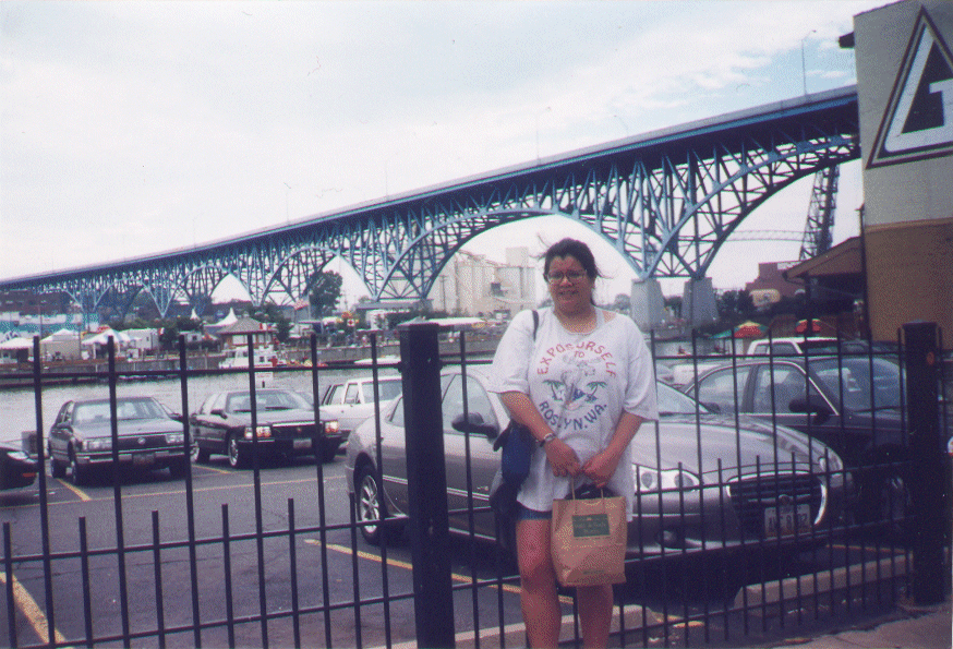 Claudette at the Flats