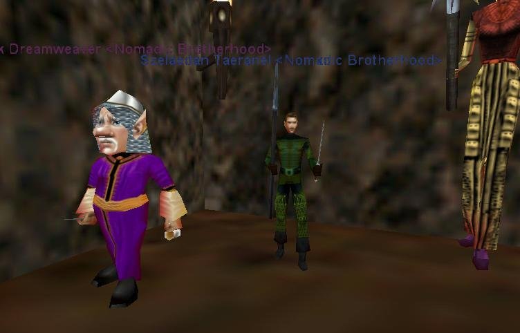 Shrunken Szel with Fattik and Annzabeth in Solusek B