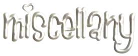 miscellany