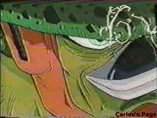 Cell pasa a su segunda forma despus de absorver a #17
