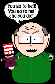 Mr. Garrison and Mr. Hat
