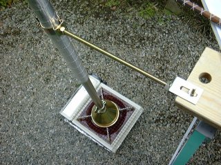 煙突型オーブンの一部 支持台