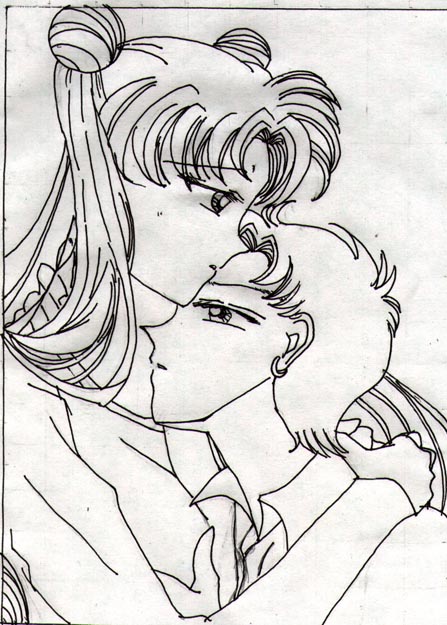 Usagi and Seiya