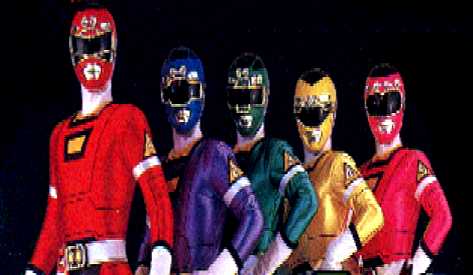 Carranger, not Power Rangers Turbo...