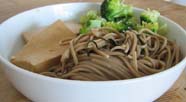 Soba Noodles in Sweet Soy Broth