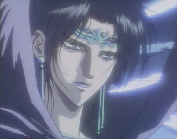 Karla, the Grey Witch controlling Leylia with the circlet.