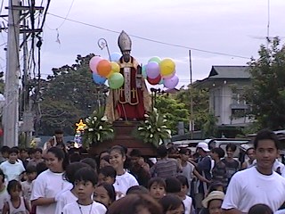 St. Augustine, patron saint of Tanza