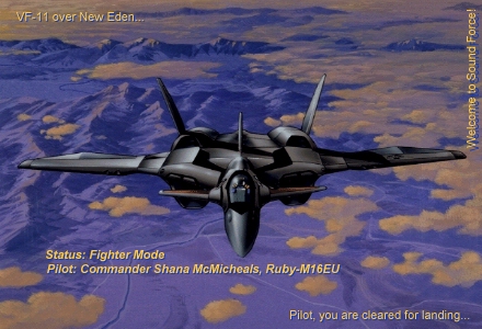 VF-11 over New Eden, Pilot: Commander McMicheals