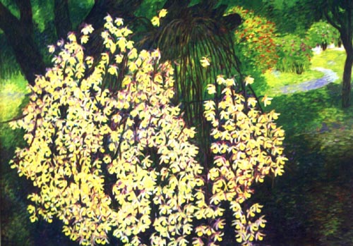 Painting of Jasmine Flowers