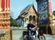 Picture of John in front of Temple Gate