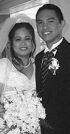 The newlyweds ... who were dating for a DECADE!