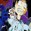 Asuka yelling at Shinji