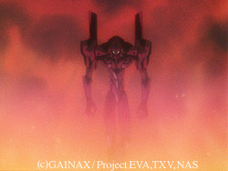 big scary robot from Evangelion