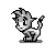 An excited feline