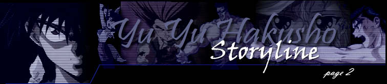 Yu Yu Hakusho Storyline