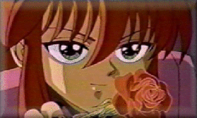 Kurama with a rose