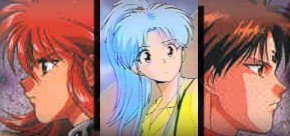 Kurama-Botan-Koenma