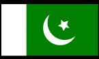 Pakistan Flag. Not to scale