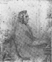 Chopin at the piano.  Paris, October 1838.