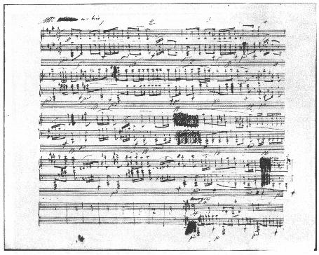 Autograph of the Polonaise in A Major Op.40 No.1 (Military)