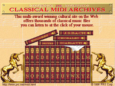The Classical Midi Archives