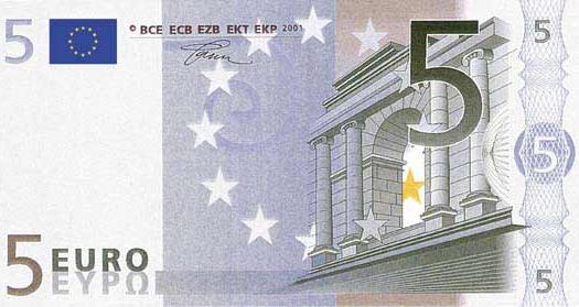 The 5 Euro Bill
